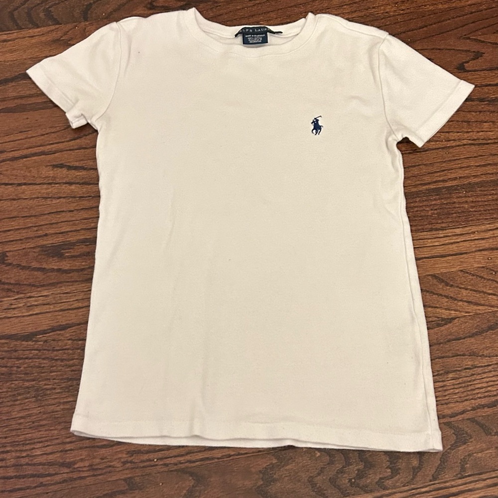 Ralph Lauren white tee